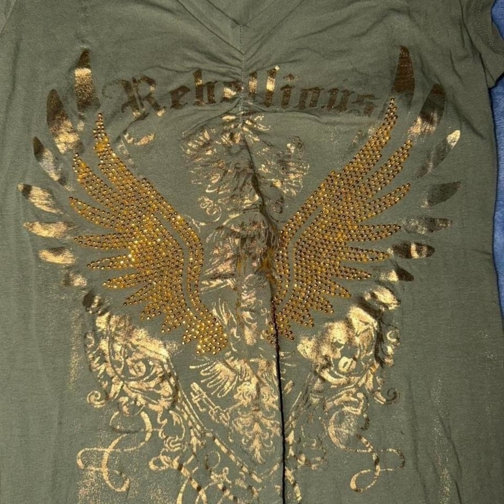 Rehellinus y2k women‎ shirt size medium - Picture 2 of 5